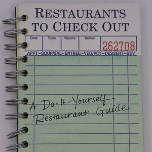 Chronicle Books - Restaurants to Check Out - Guided Journal